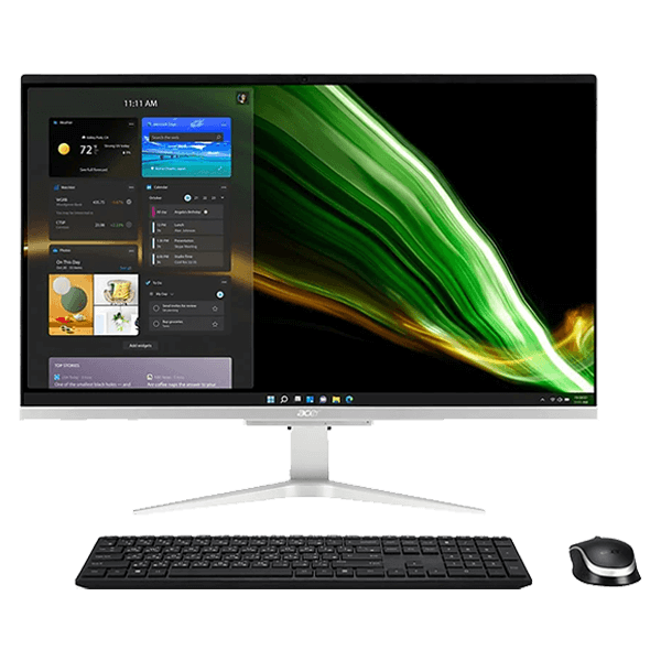  Acer Aspire C27-1655 All-In-One PC Silber